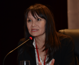 Naziya Bissenova (Kazakistan Türkçe konuşan gazeteciler vakfı başkanı