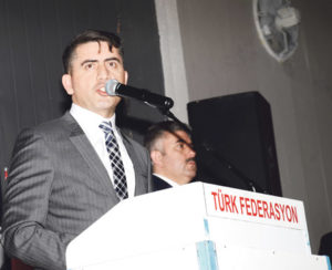 Türk Federasyon G.Başkanı Şentürk Doğruyol